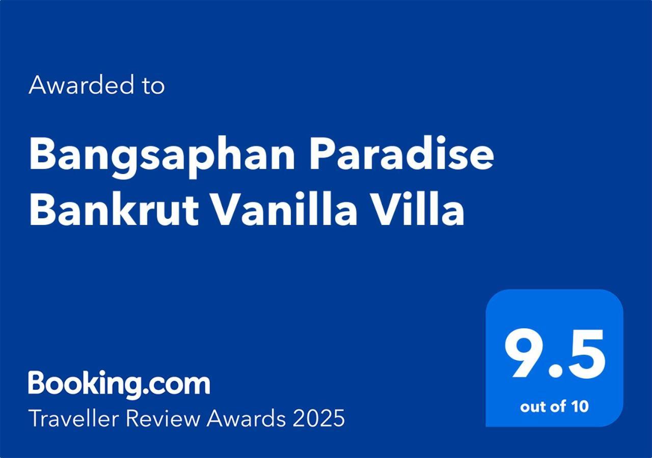 Bangsaphan Paradise Bankrut Vanilla Villa Ban Krut (Prachuap Khiri Khan) Exterior foto